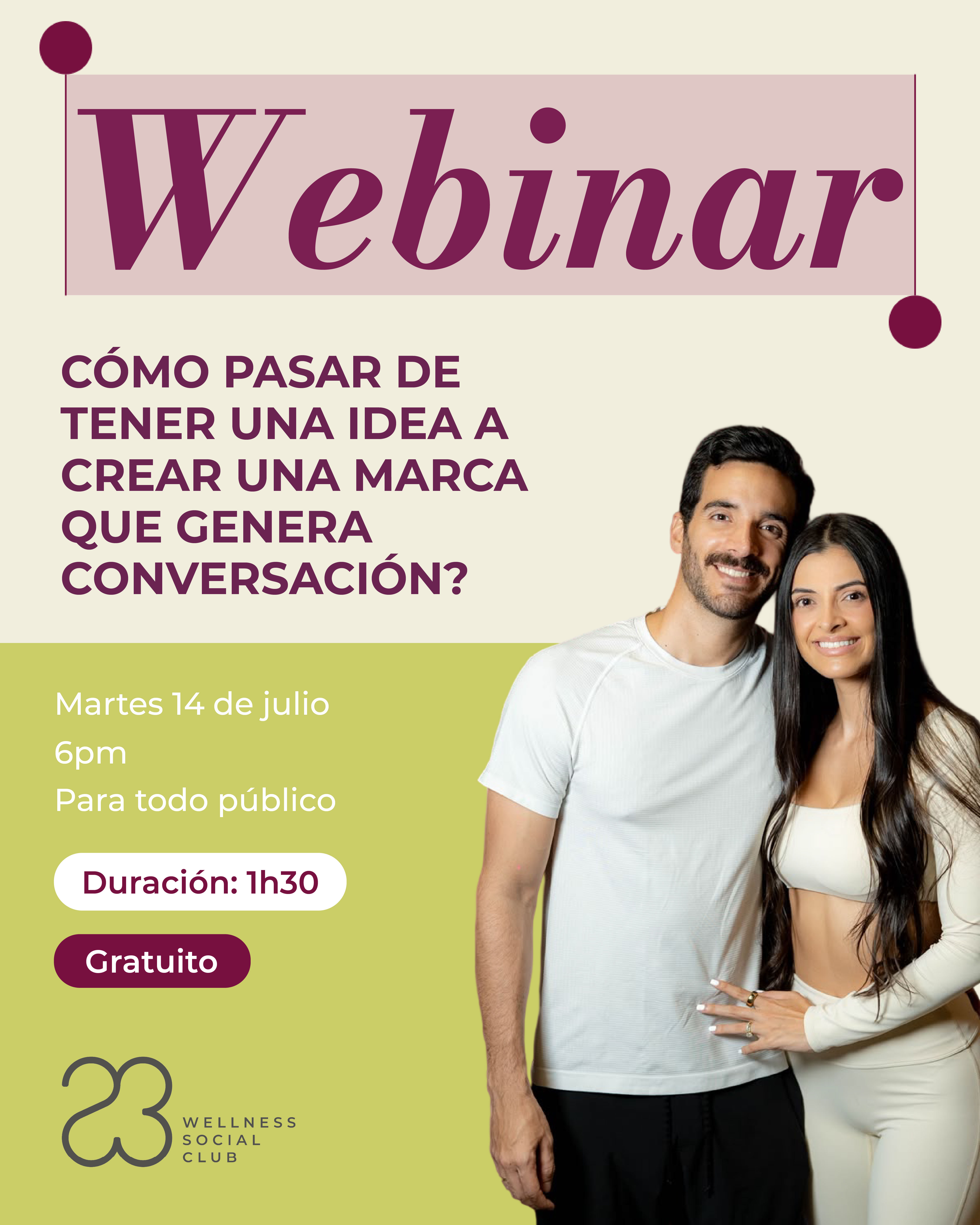COMO PASAR DE TENER UNA IDEA A CREAR UNA MARCA QUE GENERA CONVERSACIÓN?